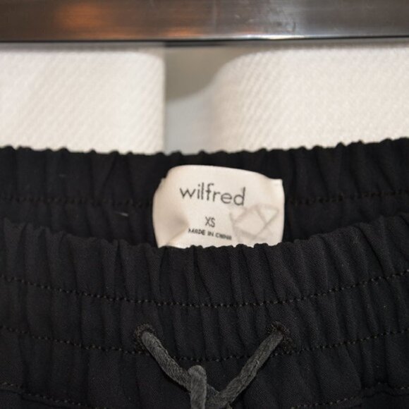 Aritzia Wilfred Buffon Black Jogger Pants Sz XS - Picture 5 of 8
